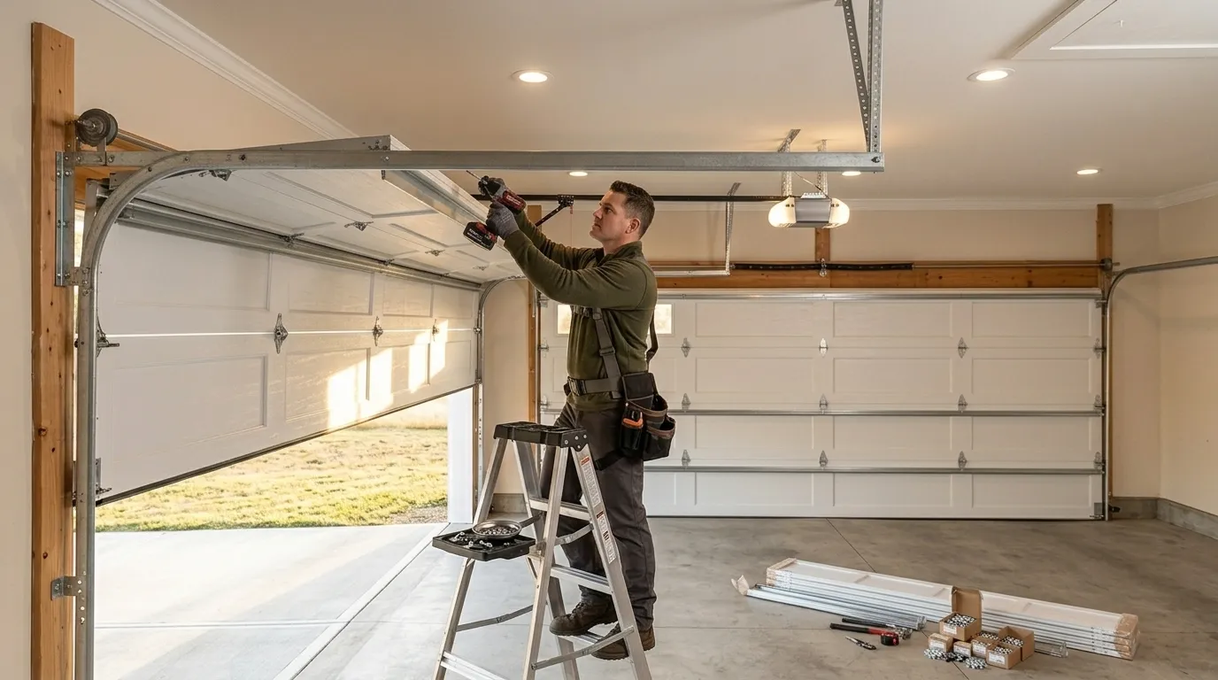Garage door work by Omaha Garage Door Co in Omaha, NE