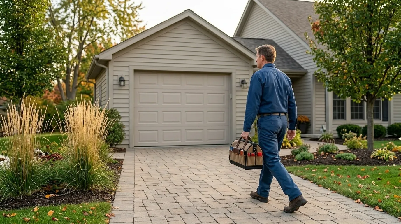 Garage door work by Omaha Garage Door Co in Omaha, NE