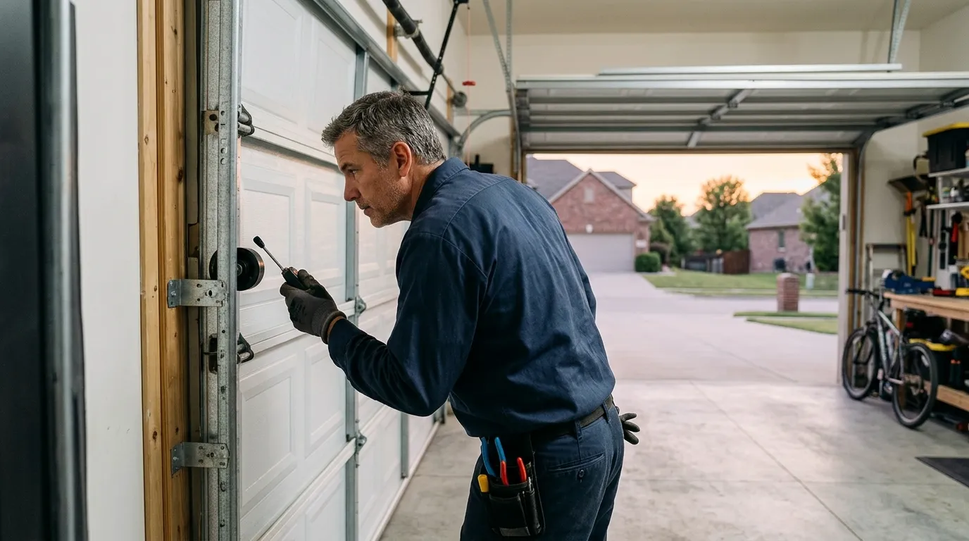 Garage door work by Omaha Garage Door Co in Omaha, NE