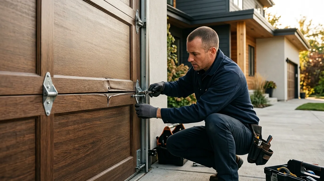 Garage door work by Omaha Garage Door Co in Omaha, NE