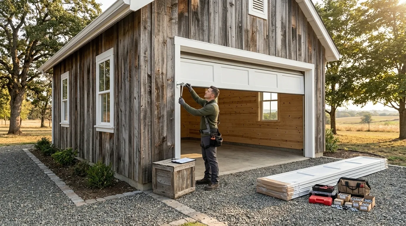Garage door work by Omaha Garage Door Co in Omaha, NE
