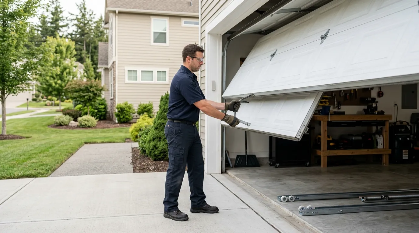 Garage door service in Omaha, NE