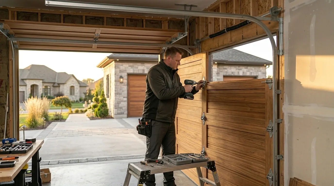 Garage door service in Omaha, NE
