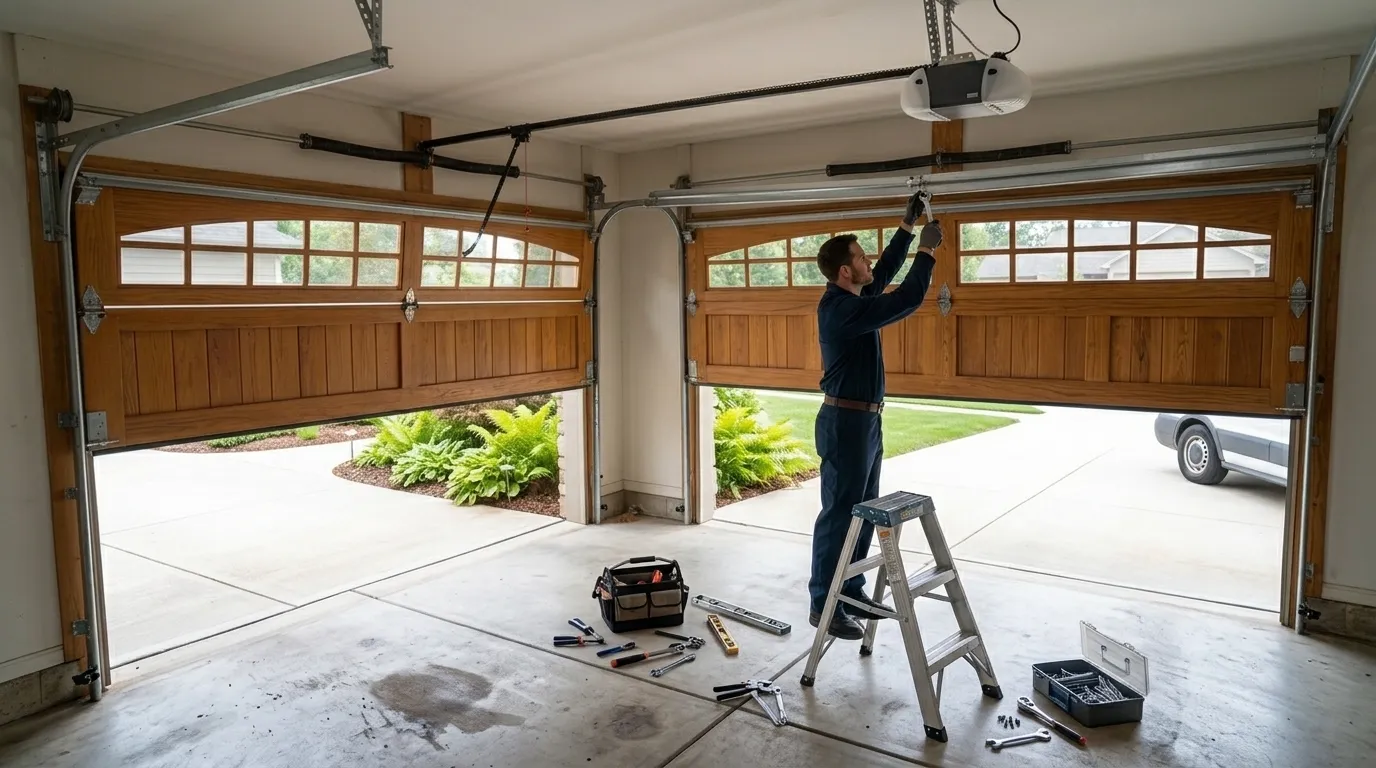 Garage door service in Omaha, NE