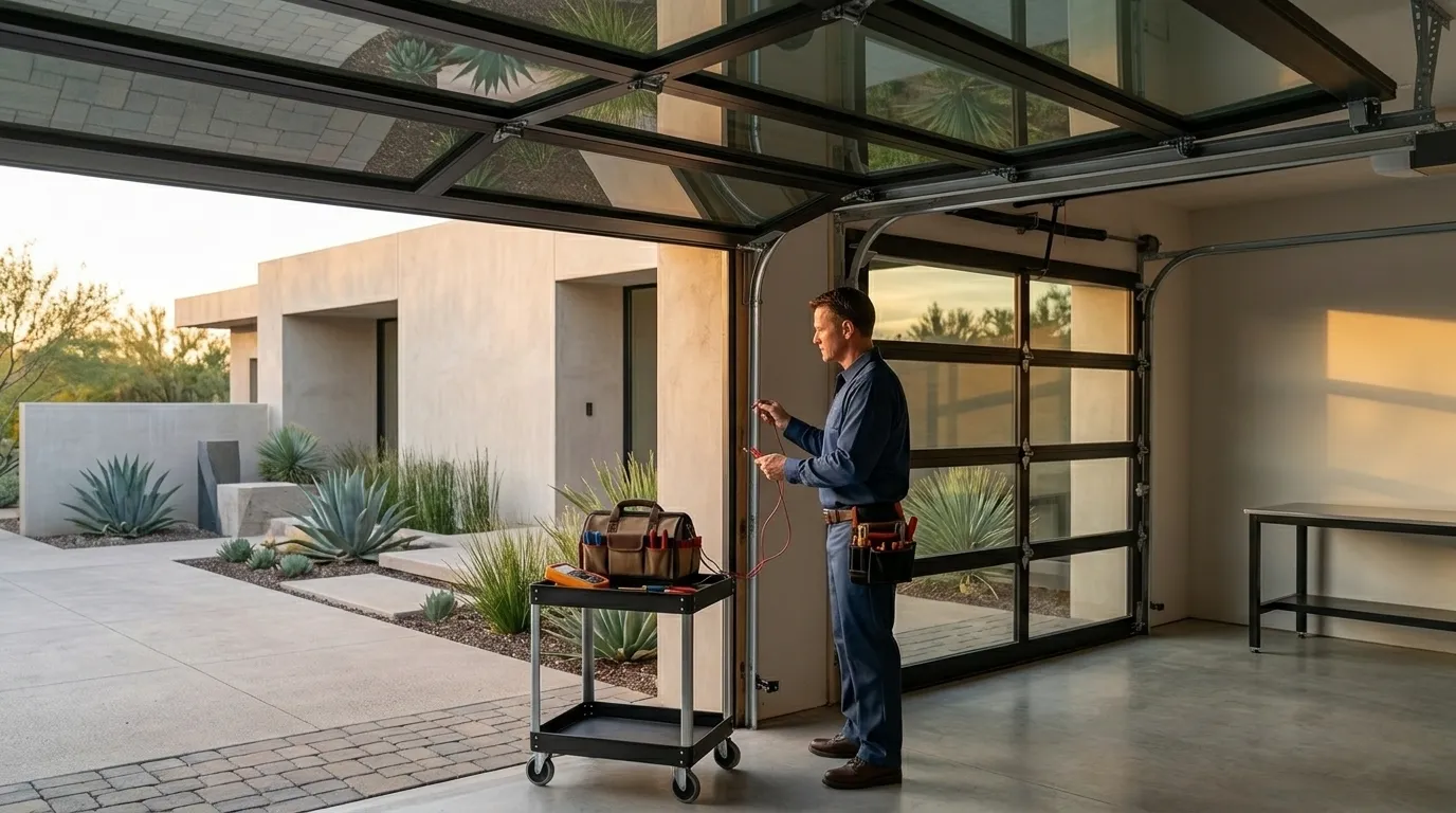 Garage door service in Omaha, NE