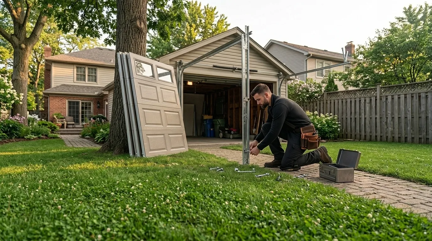 Garage door service in Omaha, NE