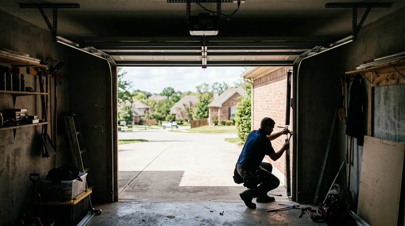 Garage door service in Omaha, NE