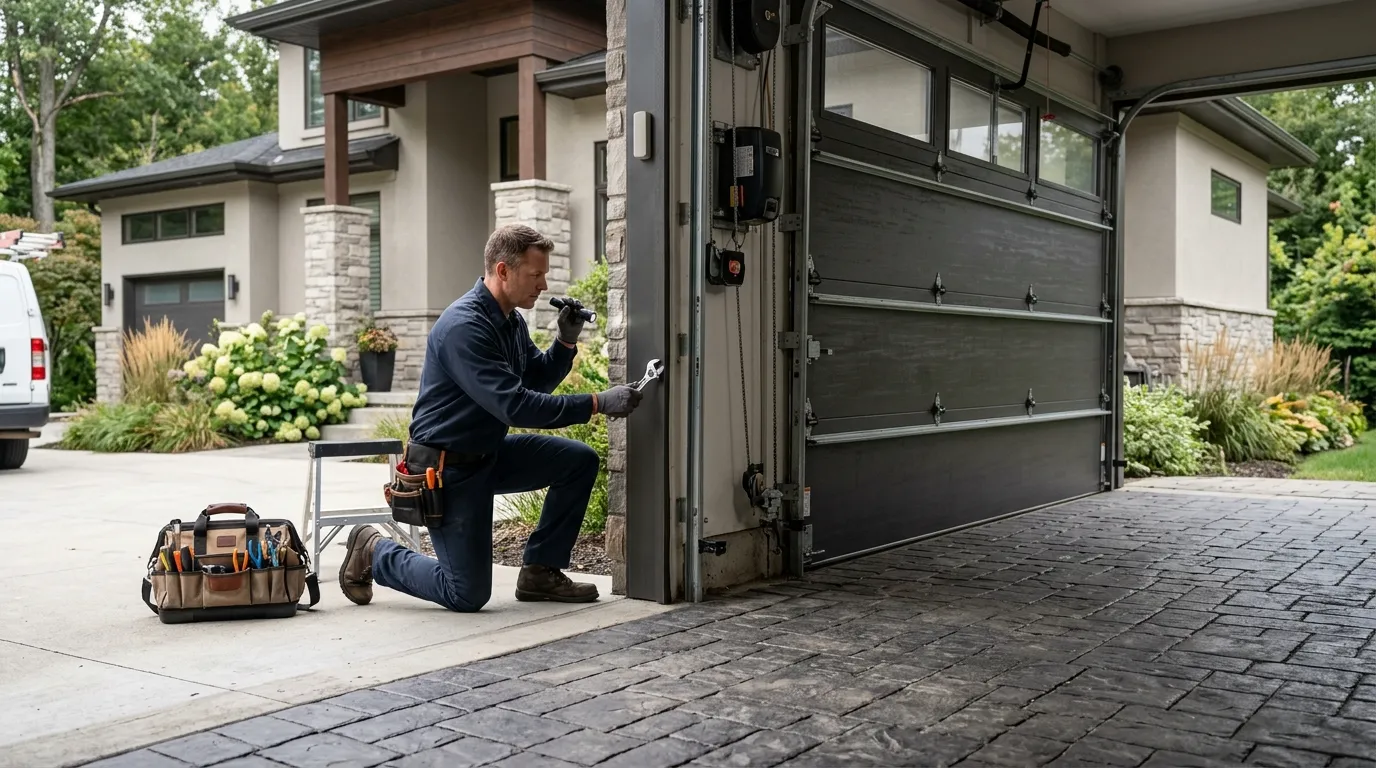 Garage door service in Omaha, NE