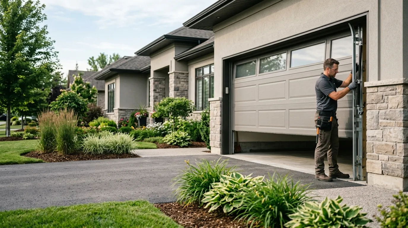 Garage door service in Omaha, NE